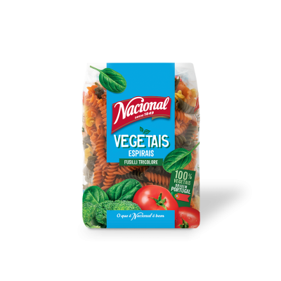 Espirais Com Vegetais - Fusilli Tricolore 500gr